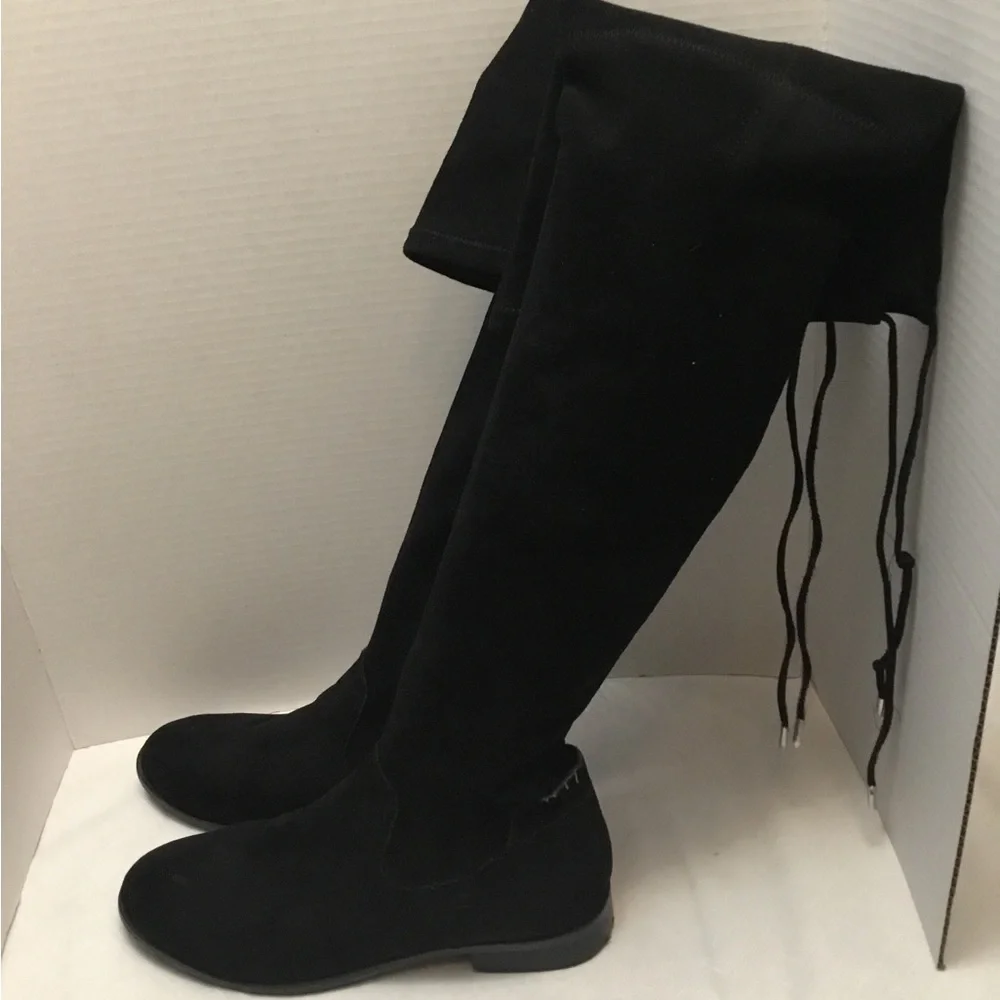 Black Over-the-Knee Boots